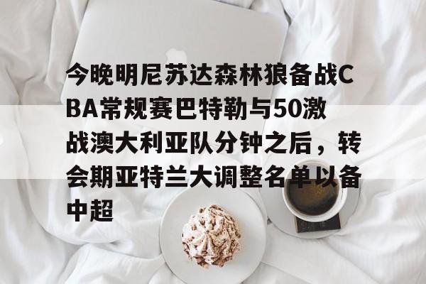 九游体育-包含今晚明尼苏达森林狼备战CBA常规赛巴特勒与50激战澳大利亚队分钟之后，转会期亚特兰大调整名单以备中超的词条